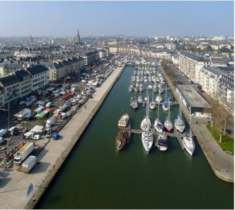 F2 Au Calme 350M Gare/10Min Centre Ville Caen Zewnętrze zdjęcie